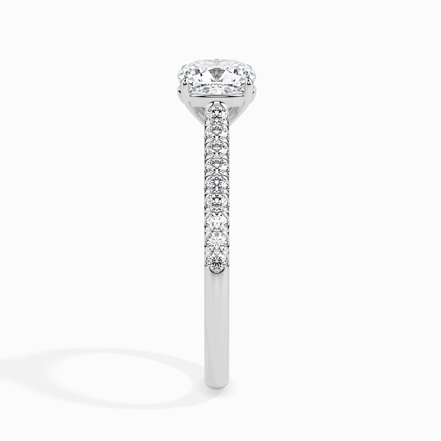 14k white gold image 4 - image 4