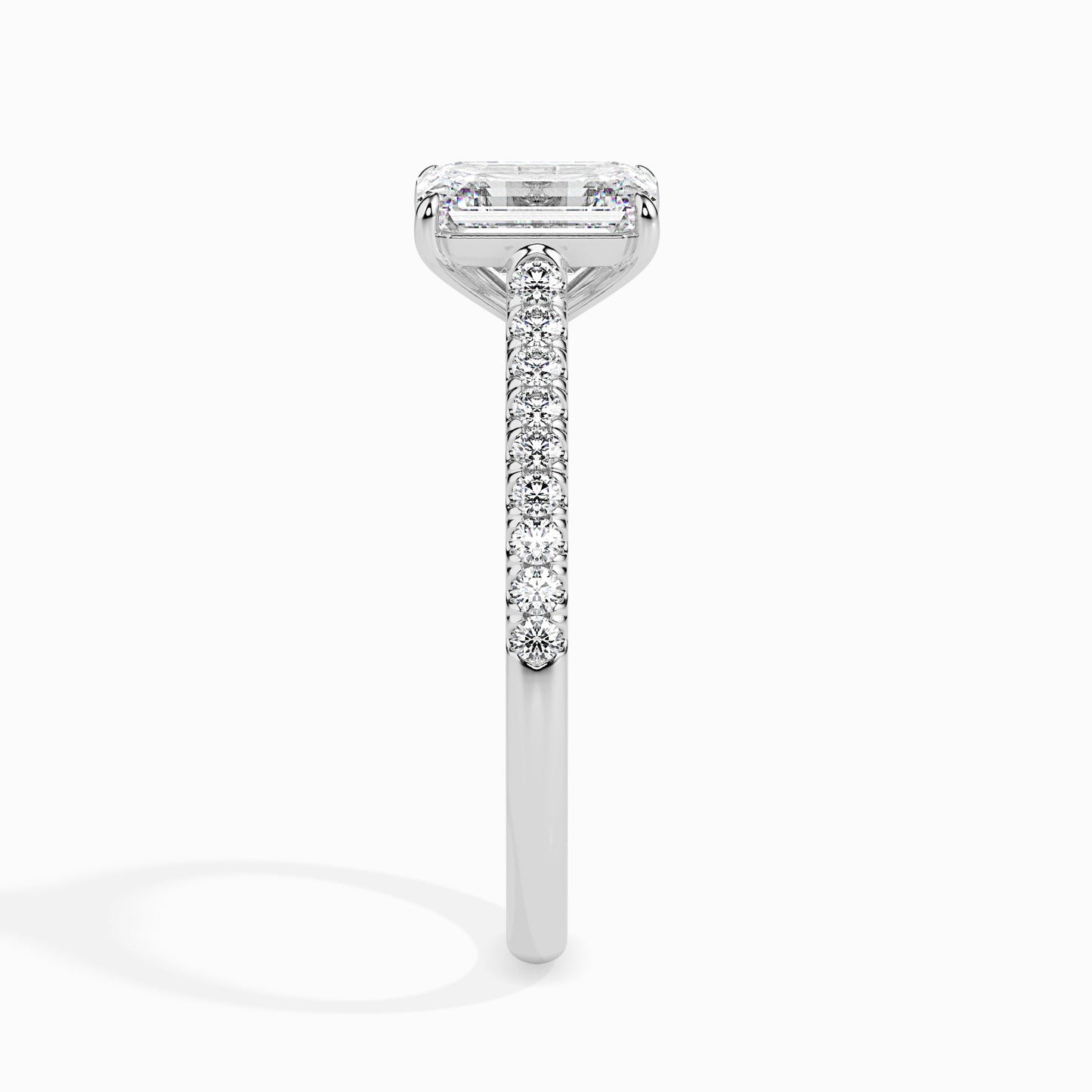 14k white gold image 4 - image 4