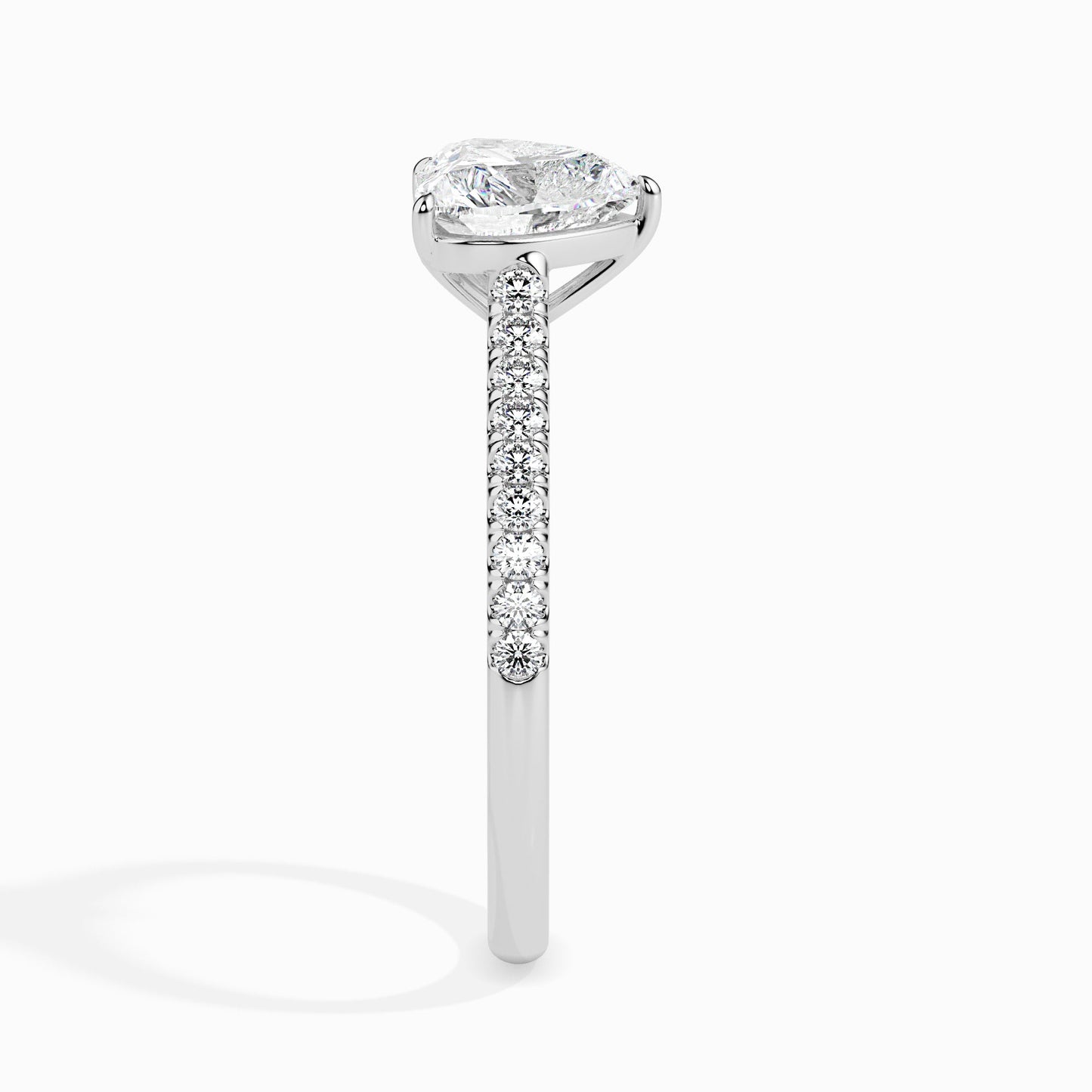 18k white gold image 4 - image 4