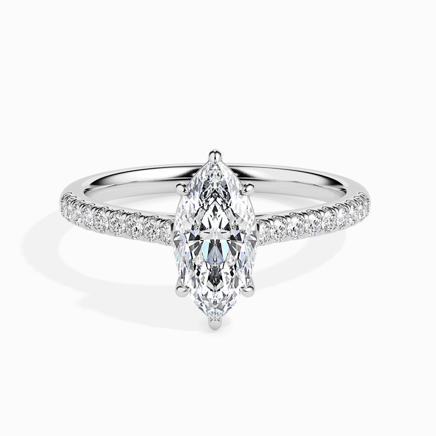 18k white gold image 1 - image 1