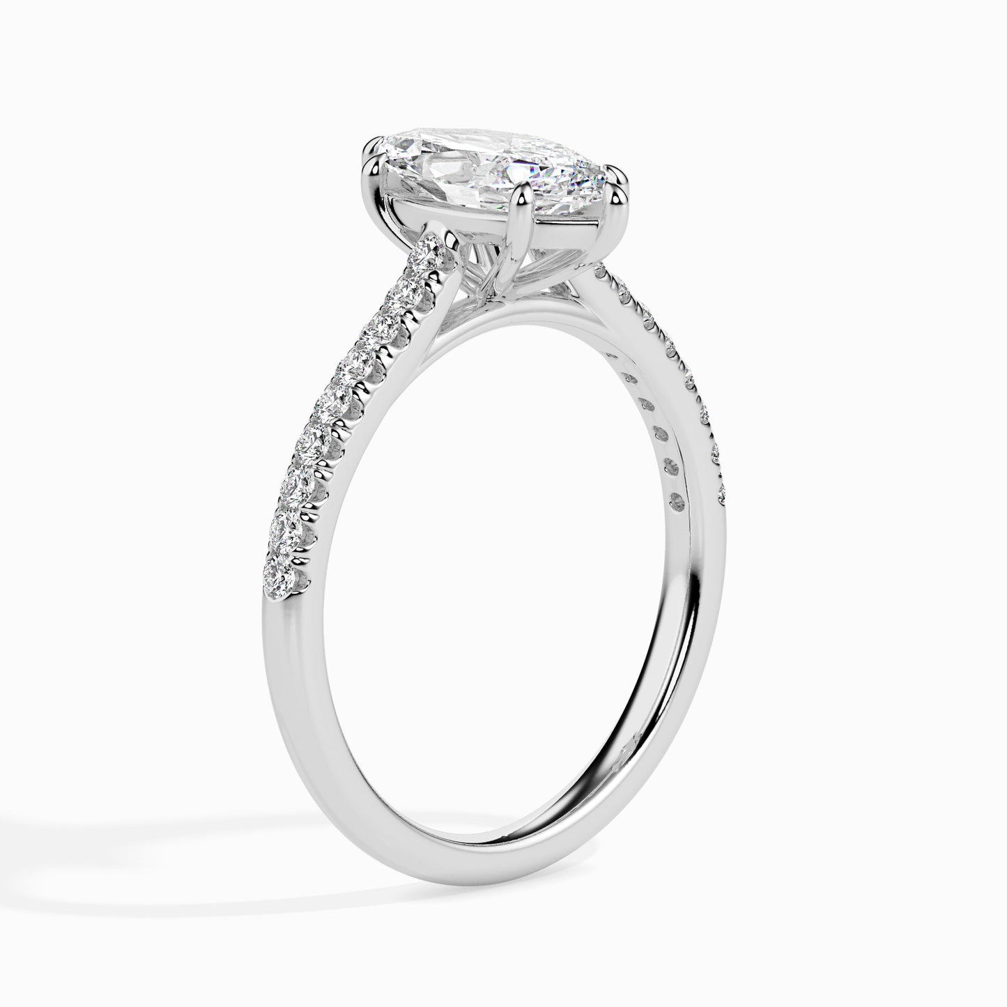 14k white gold image 2 - image 2