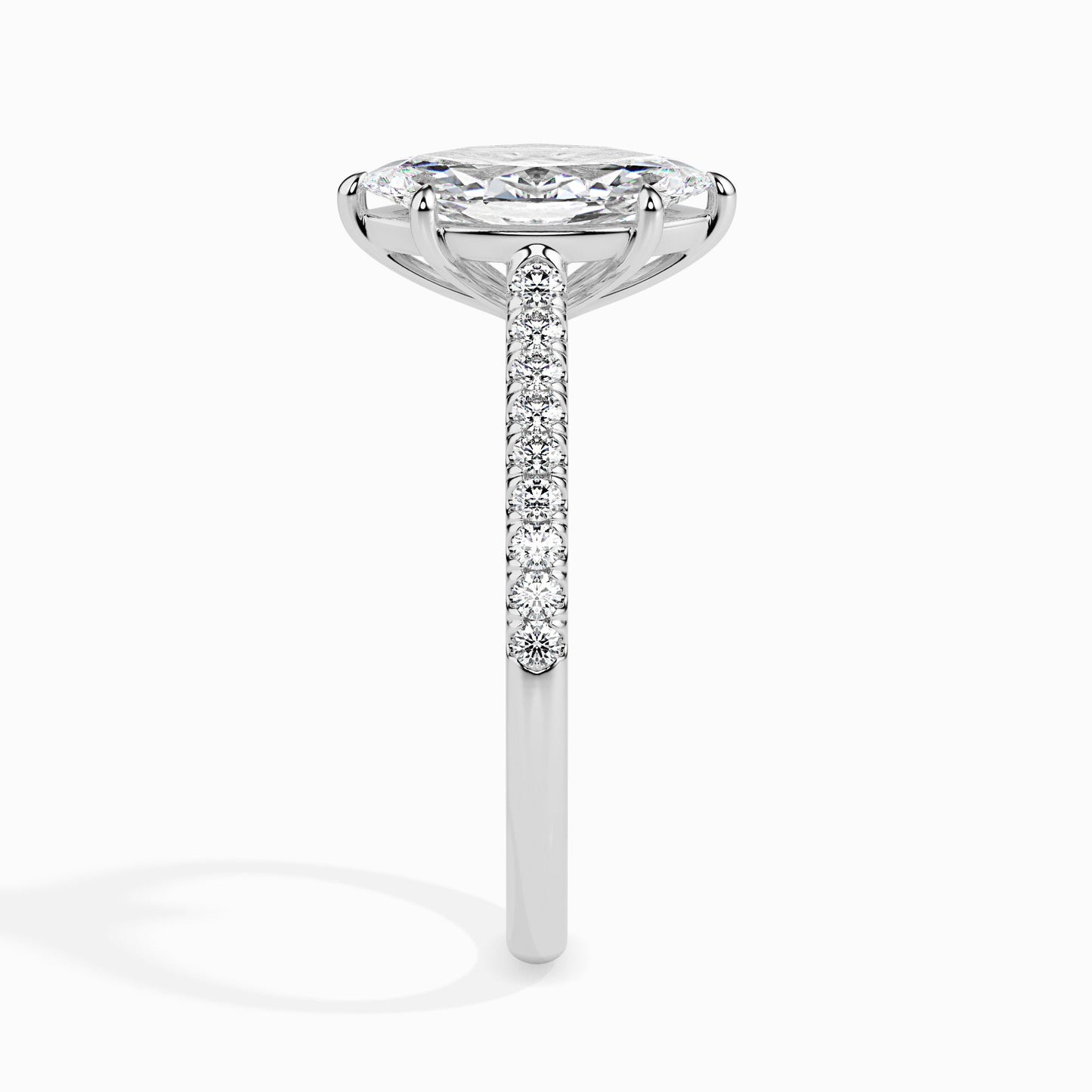 14k white gold image 4 - image 4