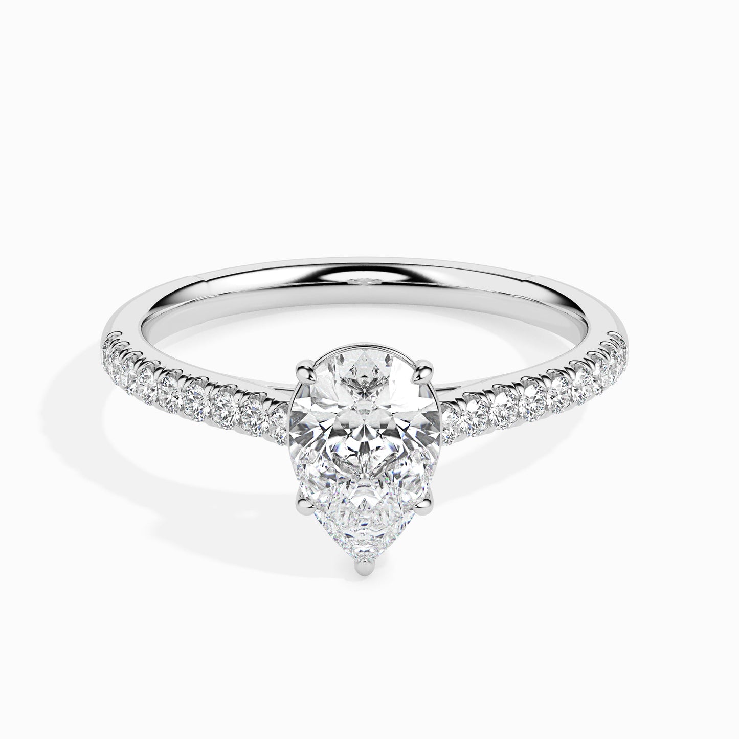 14k white gold image 1 - image 1