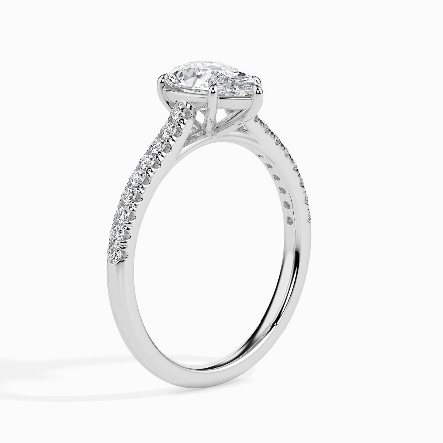 18k white gold image 2 - image 2