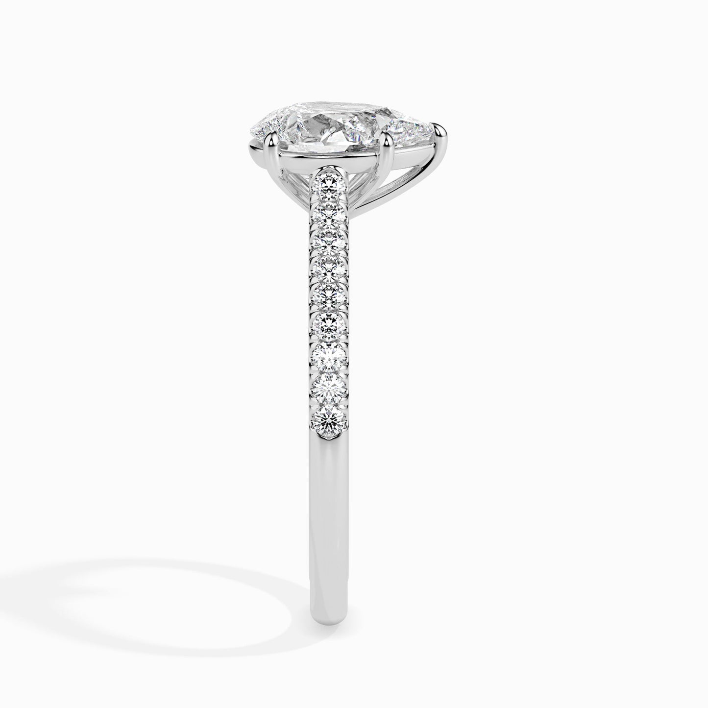 14k white gold image 4 - image 4
