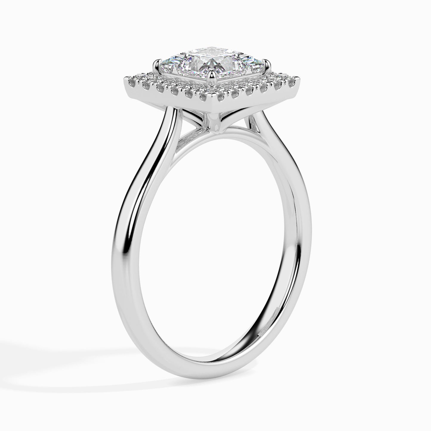 18k white gold image 2 - image 2