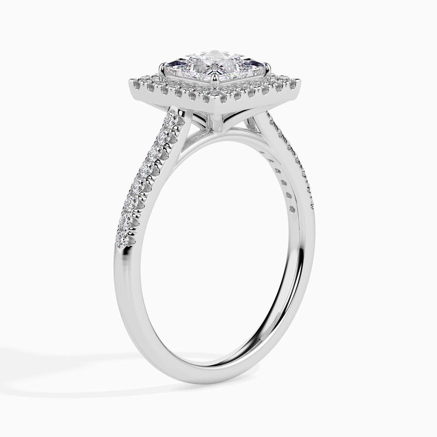 18k white gold image 2 - image 2