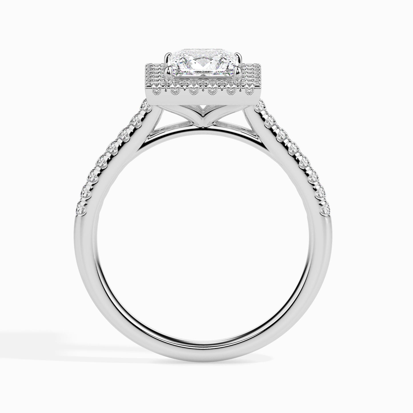 14k white gold image 3 - image 3