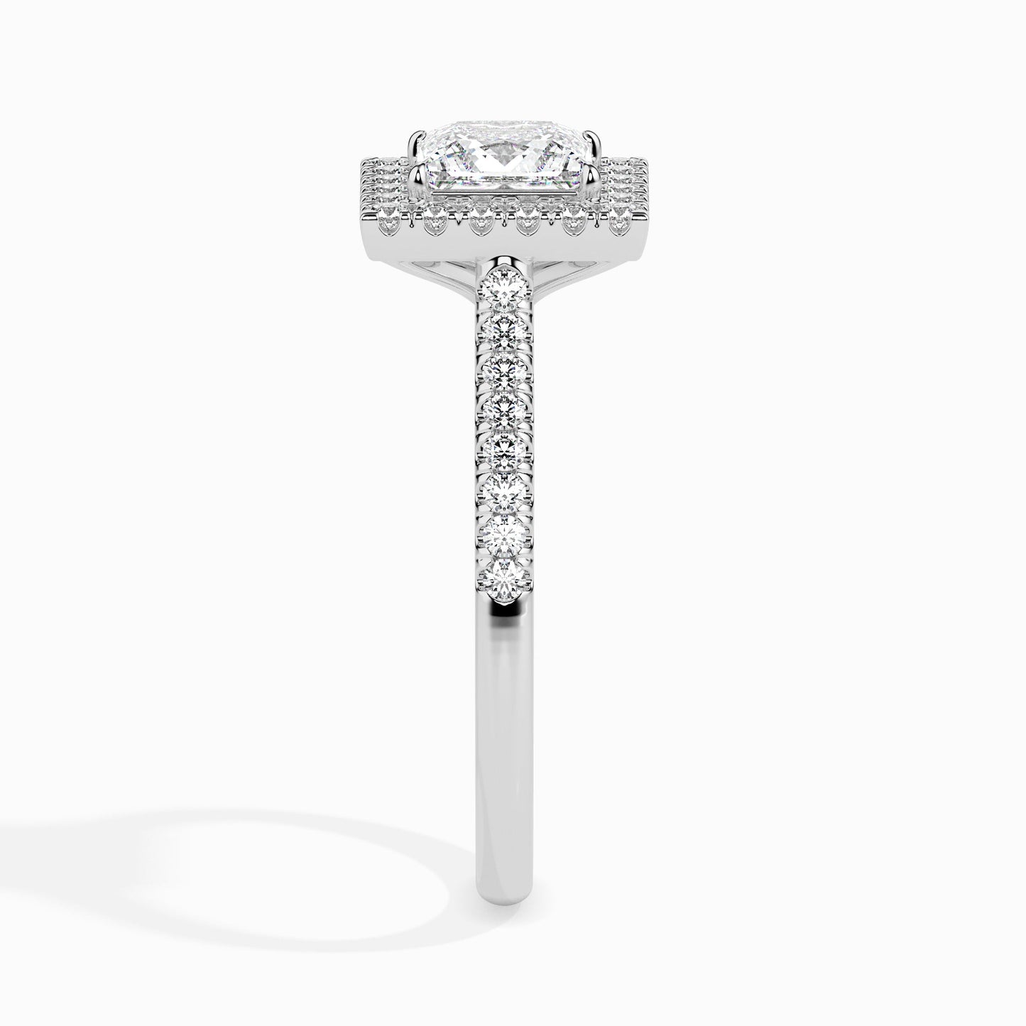 18k white gold image 4 - image 4