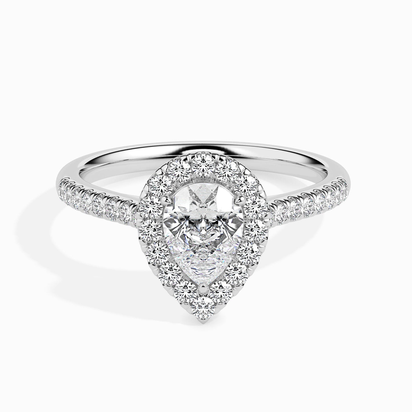 18k white gold image 1 - image 1