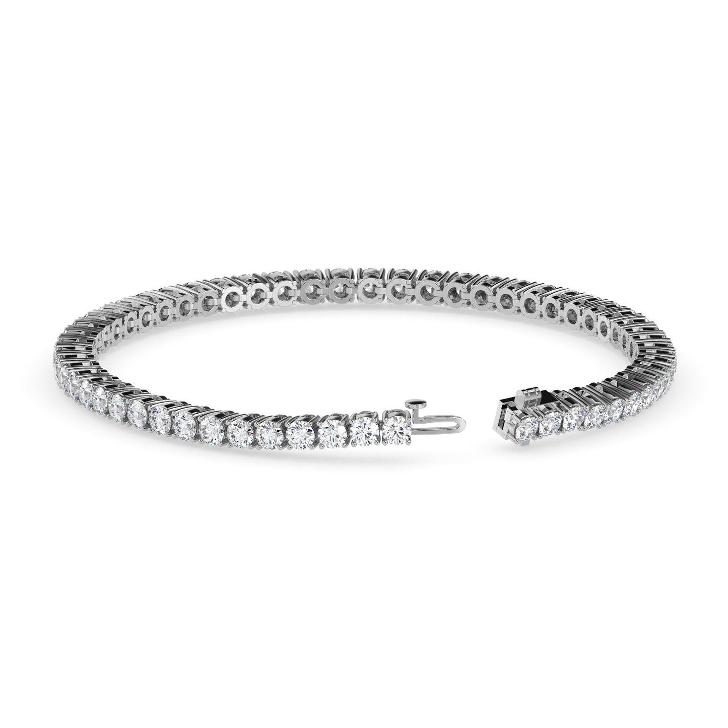 18k white gold image 4 - image 4