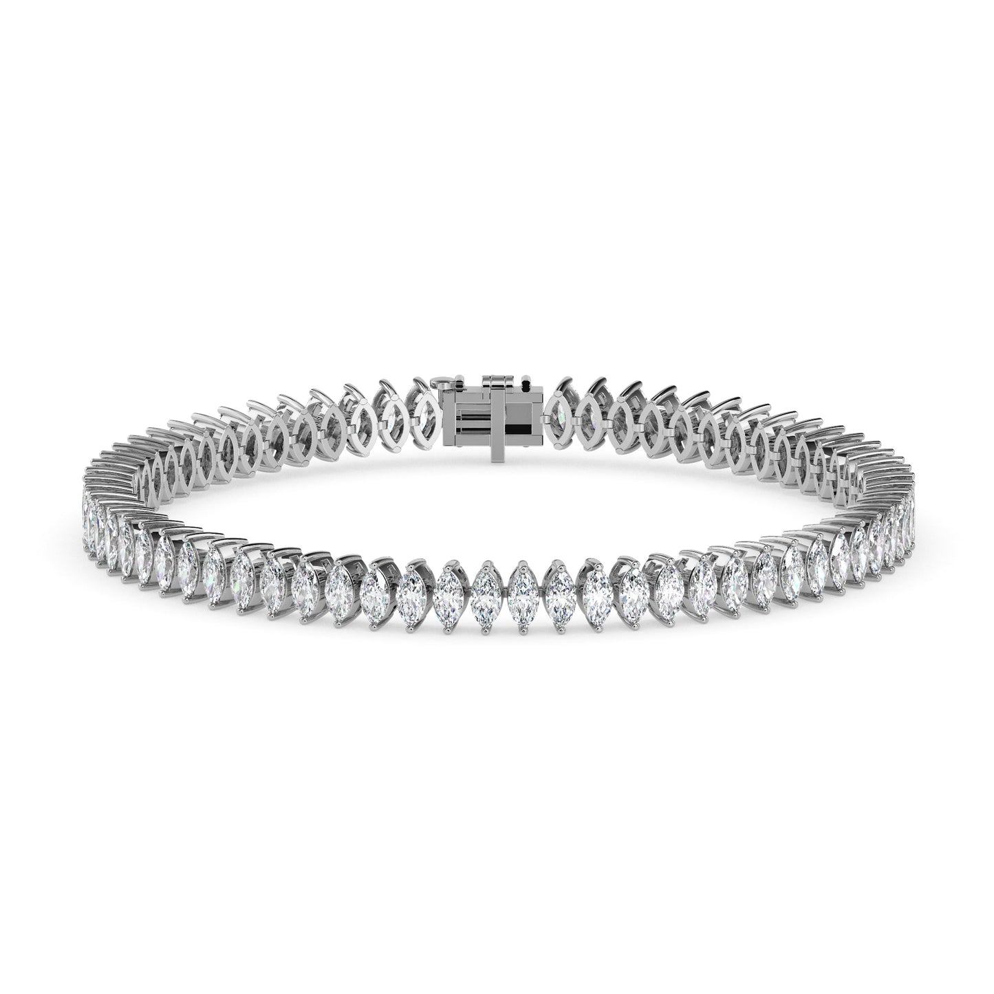 18k white gold image 1 - image 1