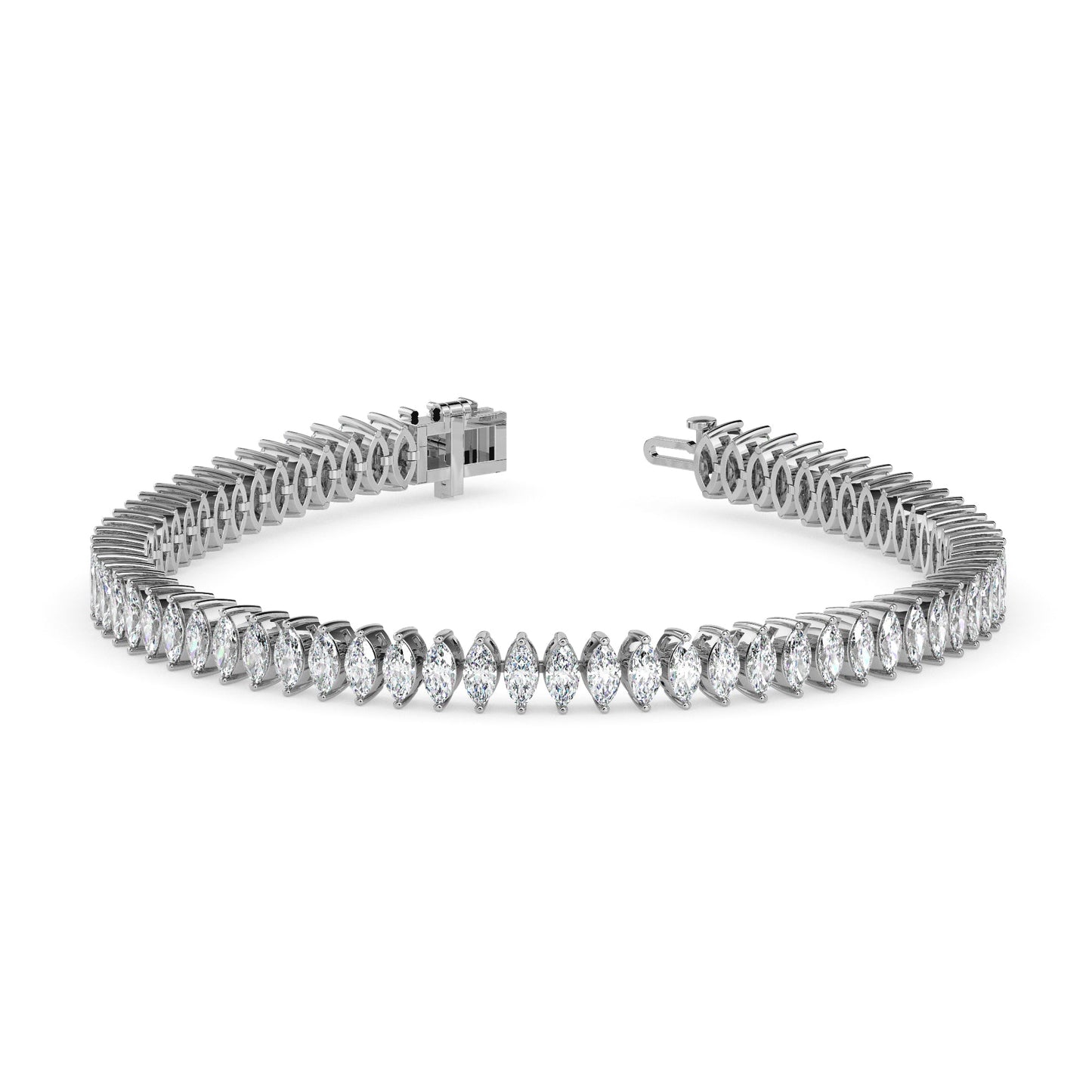 14k white gold image 4 - image 4