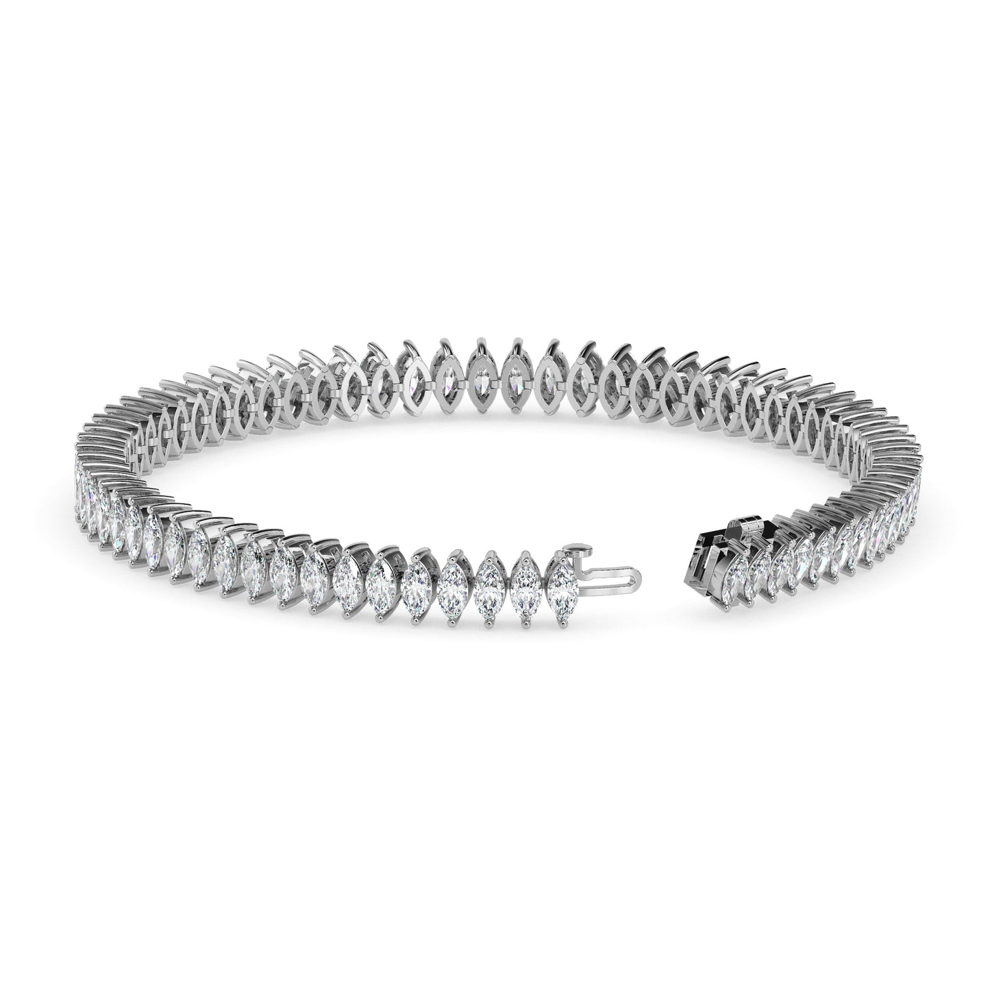 14k white gold image 4 - image 4