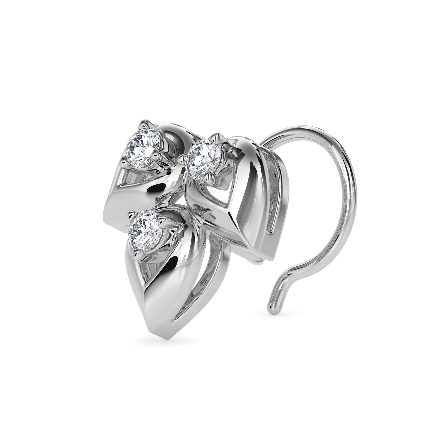 14k white gold image 2 - image 2