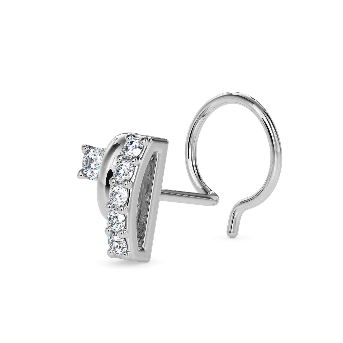 14k white gold image 2 - image 2
