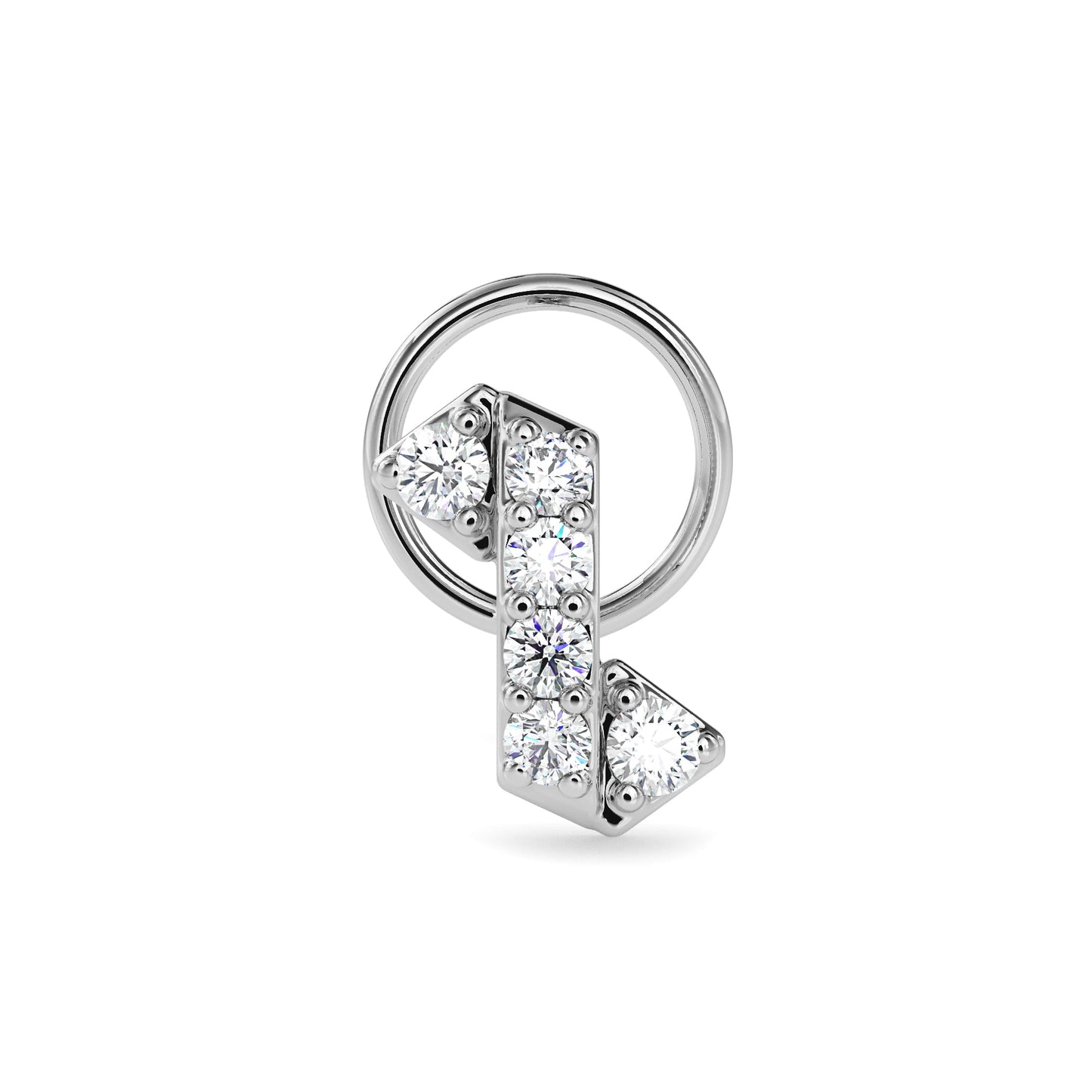 18k white gold image 1 - image 1