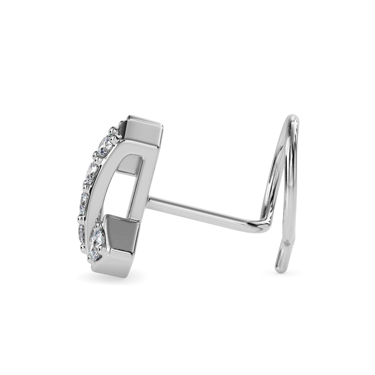 18k white gold image 3 - image 3