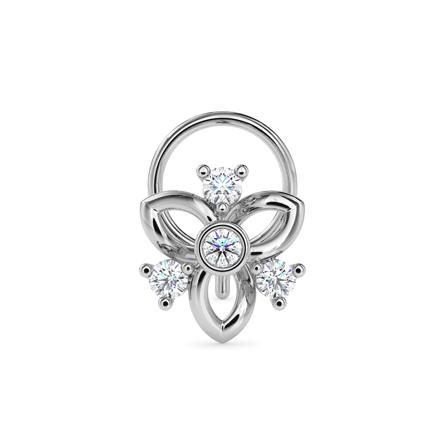 18k white gold image 1 - image 1