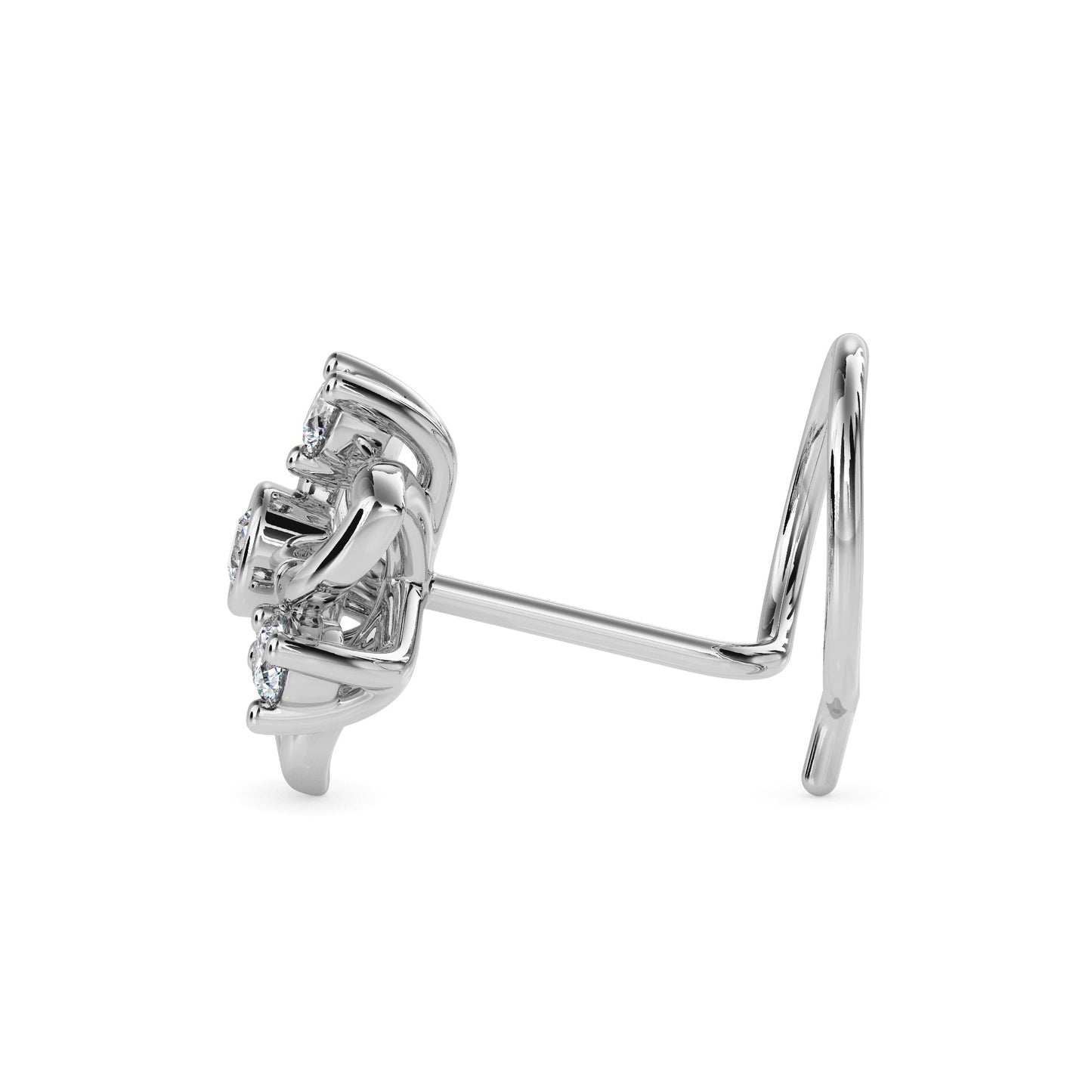 18k white gold image 3 - image 3