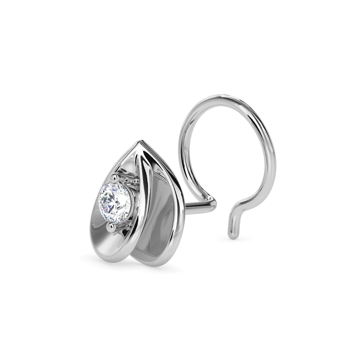 14k white gold image 2 - image 2