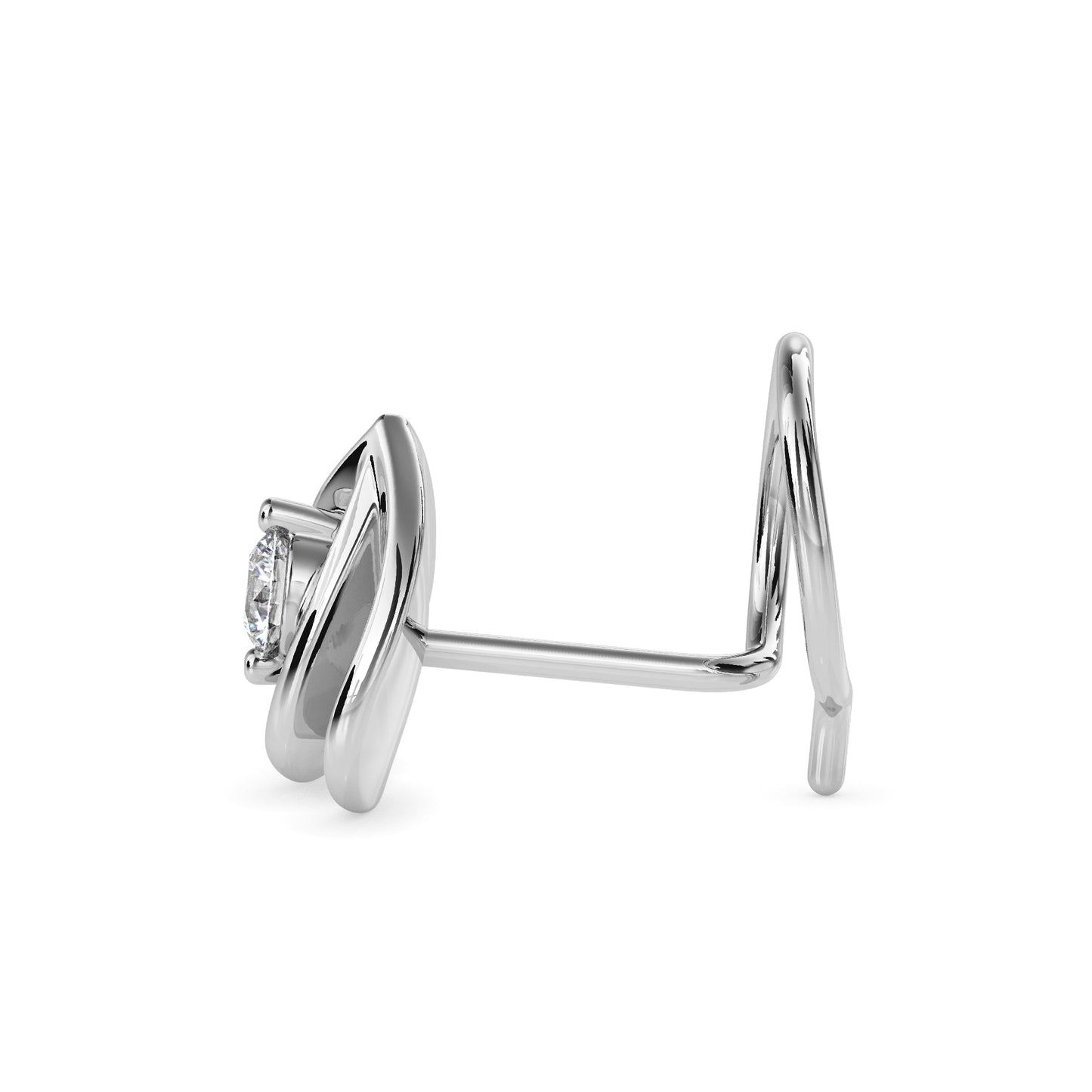 14k white gold image 3 - image 3