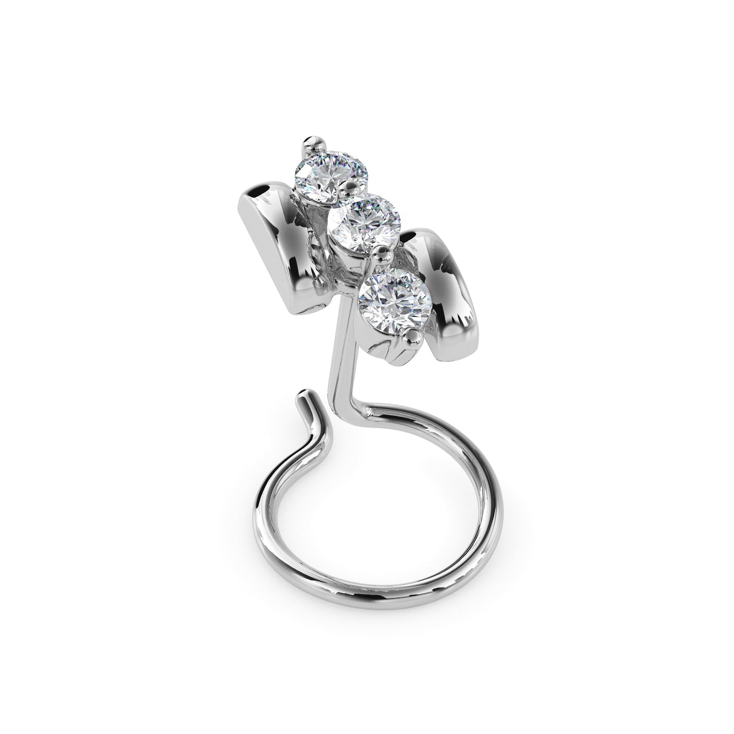 18k white gold image 4 - image 4