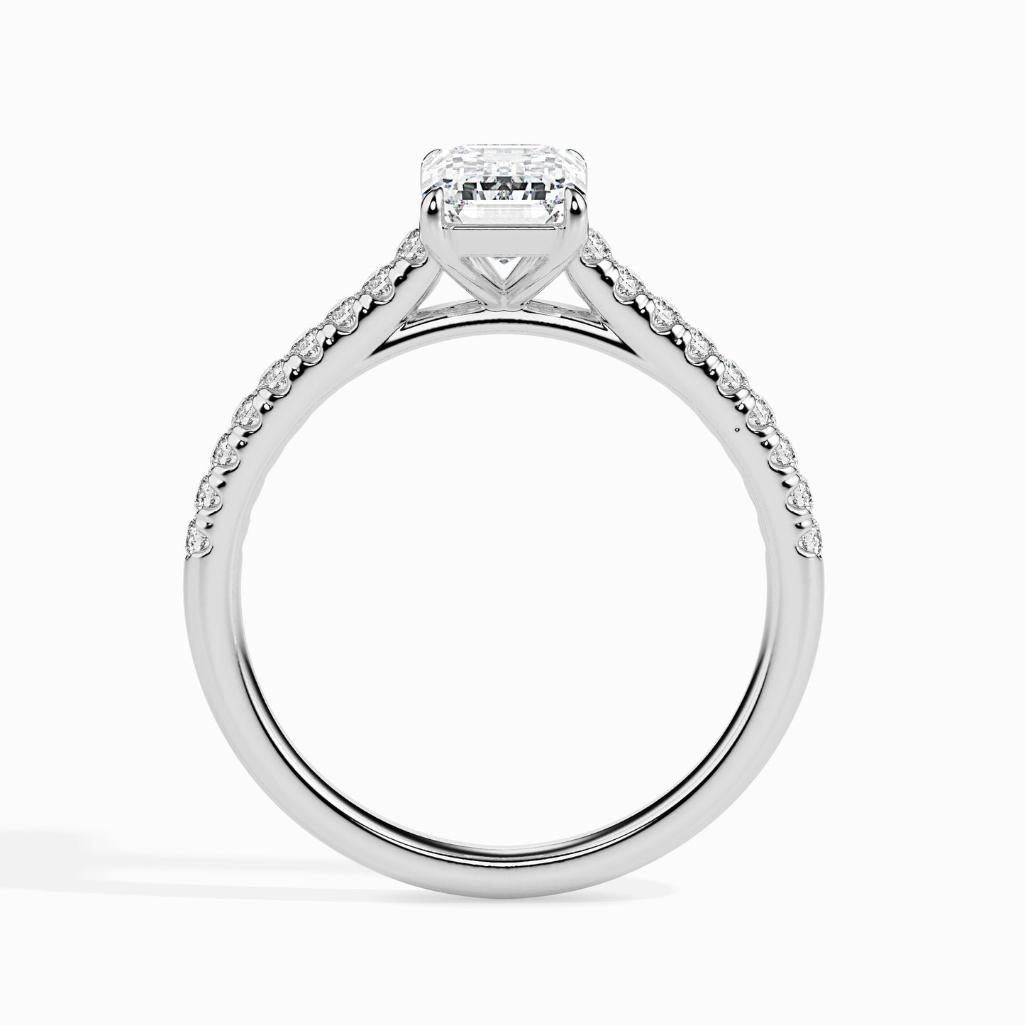 14k white gold image 3 - image 3